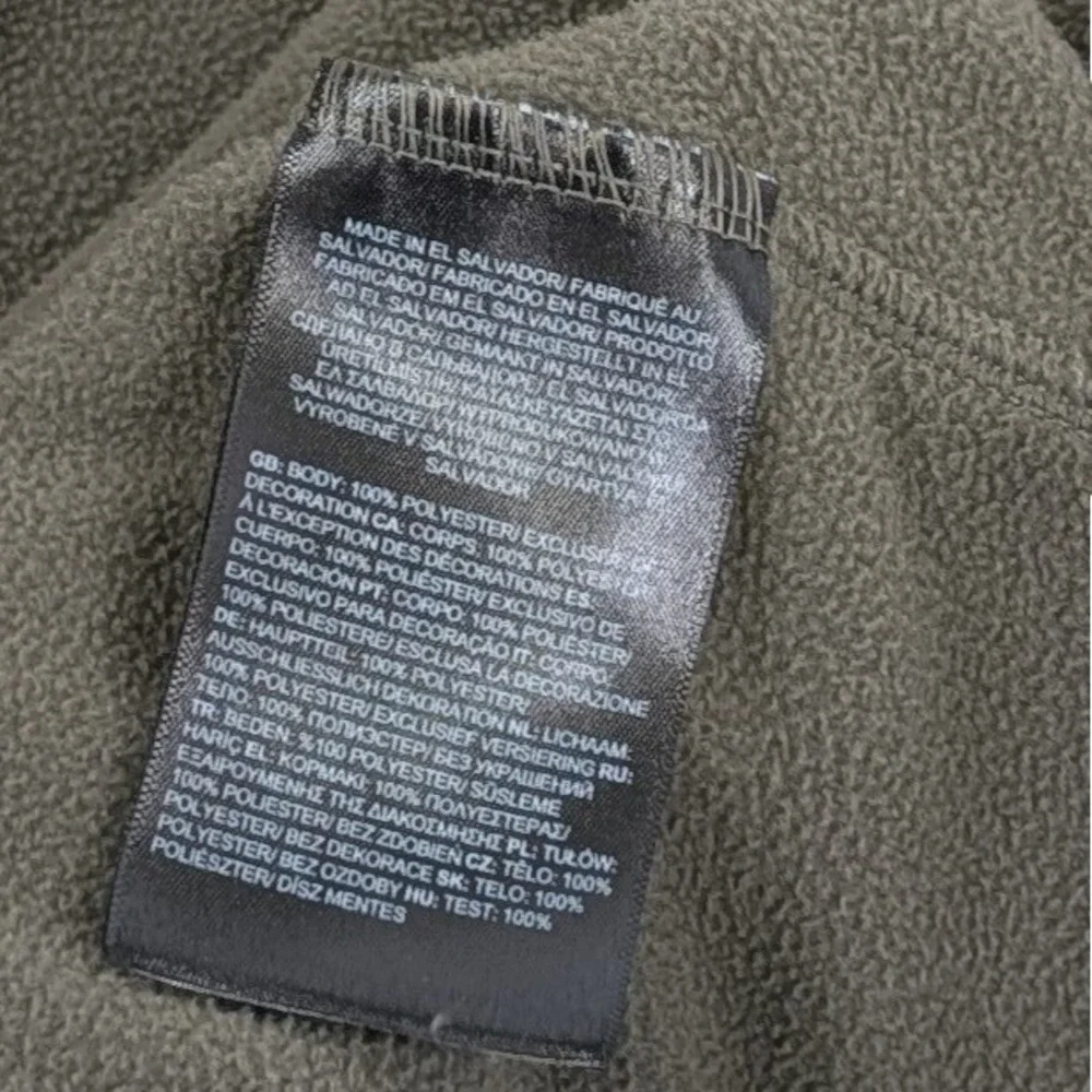 The North Face Glacier 1/4 Zip Fleece Lot‎ Mens 2XL Logo Outdoors Utility Gorp